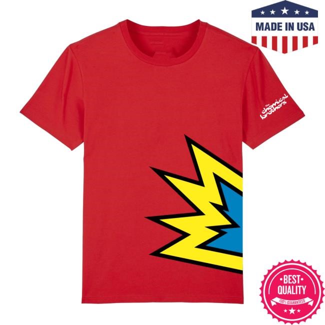 The Chemical Brothers Official Merch Shop Special Edition Live Again Short Sleeve TShirt
