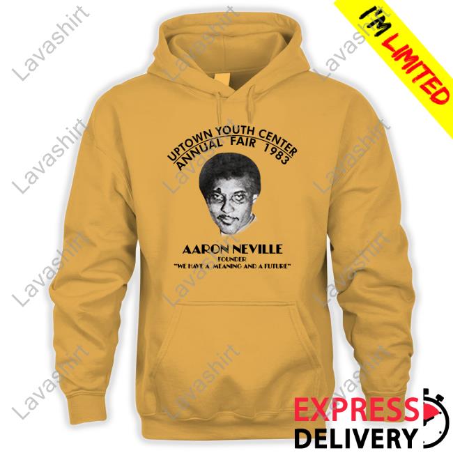 Uptown Youth Center Annual Fair 1983 Aaron Neville Shirts