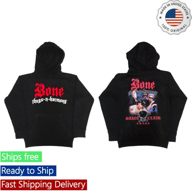 Official Merch Bar Store Bone Thugs-N-Harmony Saint Clair Thugs Sweatshirts MerchBar BoneThugsnHarmony Apparel Clothing Shop