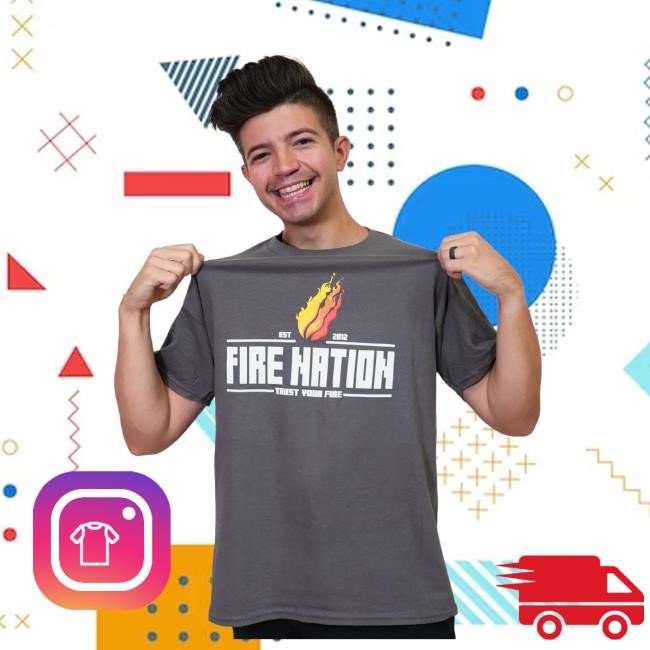 Fire Nation Retro S/s Shirt – Fire Merch