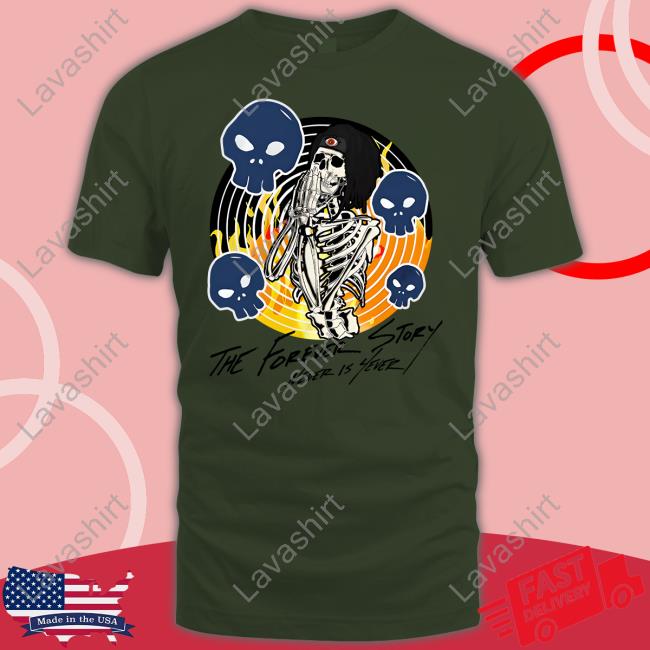 Jid Merch Skeleton The Forever Story Never Is Forever Hooded Sweatshirt
