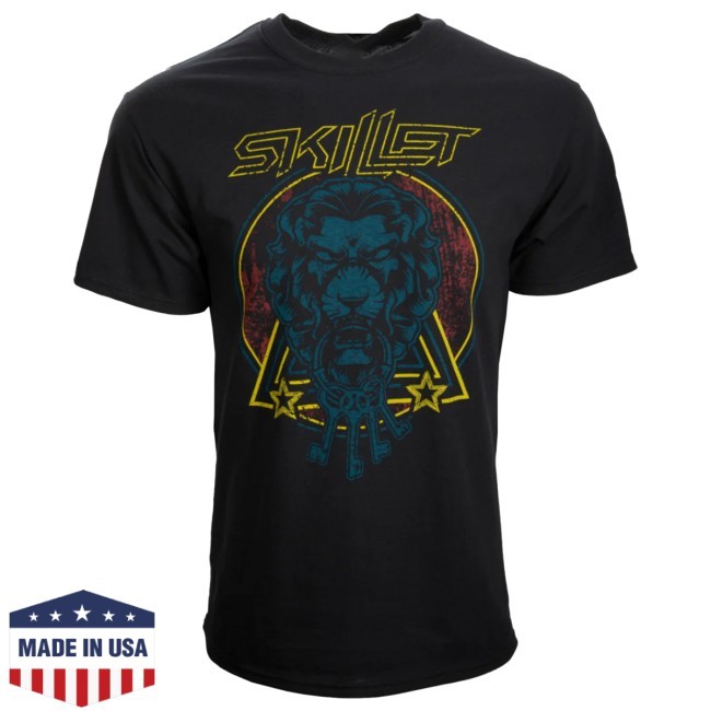 Skillet - Merch Skillet Kingdom Lion Shirt