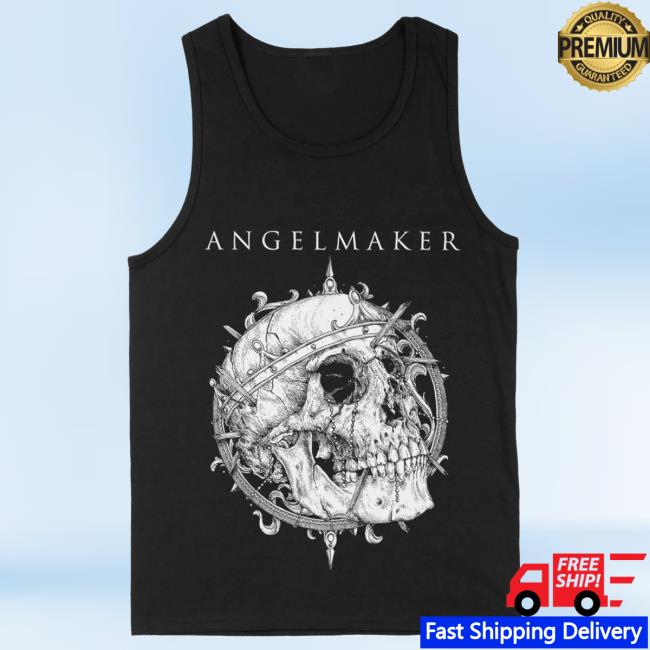 Official Indie Merch Store Shop AngelMaker Crown Tank Top Shirt New IndieMerchStore