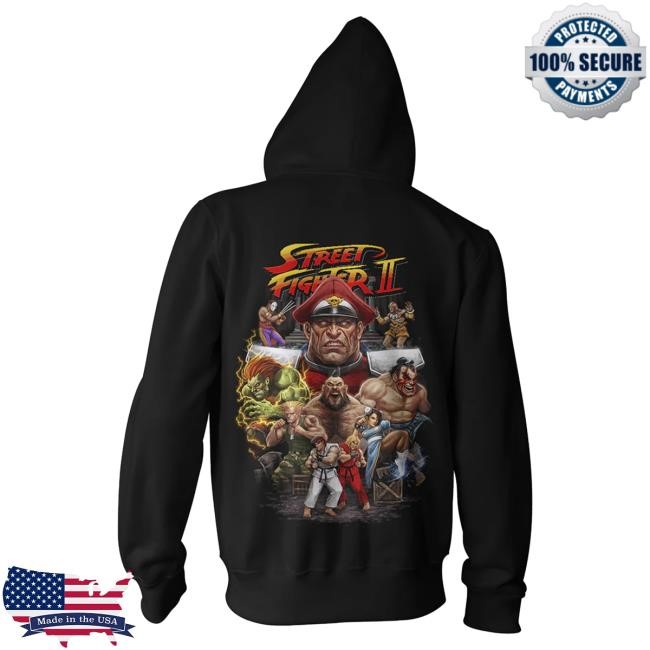 Official Gutter Garbs Street Fighter II - Zip Attractive Hoodie