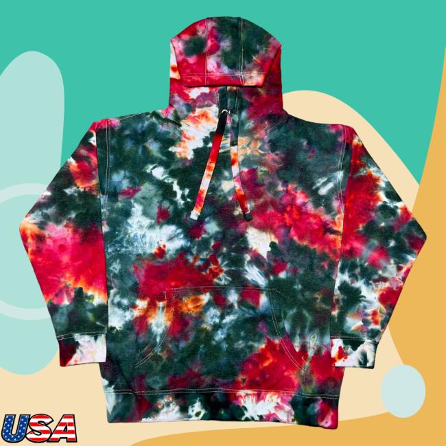The Tie Dye Company Christmas Tie Dye Crew neck