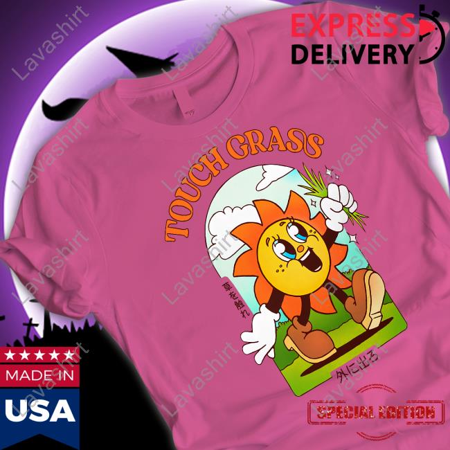 Hellvetika Touch Grass Tee Shirt Pandershirts Merch