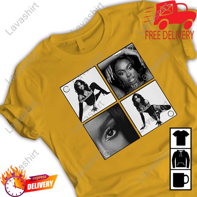 Official Coco Jones Merch Coco Tonal Photo Tee Shirt