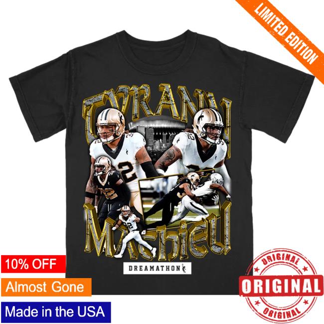 Official Dreamathon Clothing Tyrann Mathieu Nola Dreams Shirt 2023