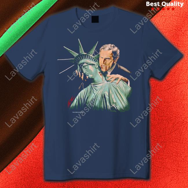 George Bush Vampire Bush Sucking Liberty Tees