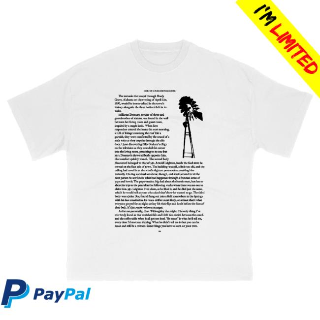 Official Daughters Of Ethel Cain Merch Store Excerpt Shirts Limited Tea Stained Edition Shirts Ethelcain