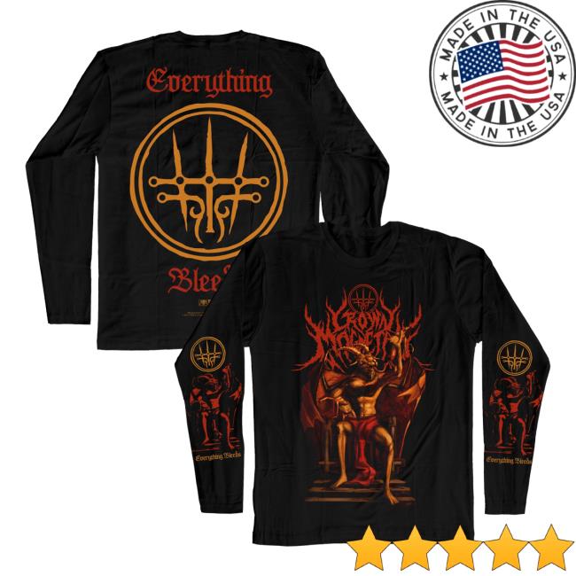 Official Indie Merch Store Shop Crown Magnetar "Everything Bleeds - Bleeding Demon" Long Sleeve Hot Shirt IndieMerchStore