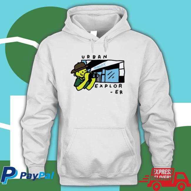 Official Urban Explor-Er Primark shirt Official Urban Explor-Er Primark Hooded Sweatshirt