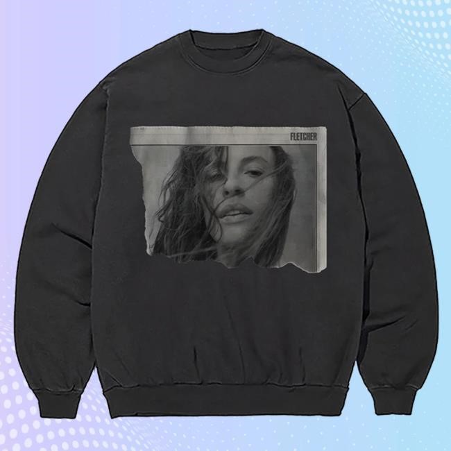 Official Fletcher Merch Store Fletcher Newsprint Hoodies Fletcher Clothing Shop
