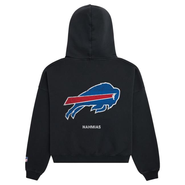 Official Fanatics Shop Store Merch Buffalo Bills Miracle Academy Unisex Pullover Hoodie - Black by NFL
