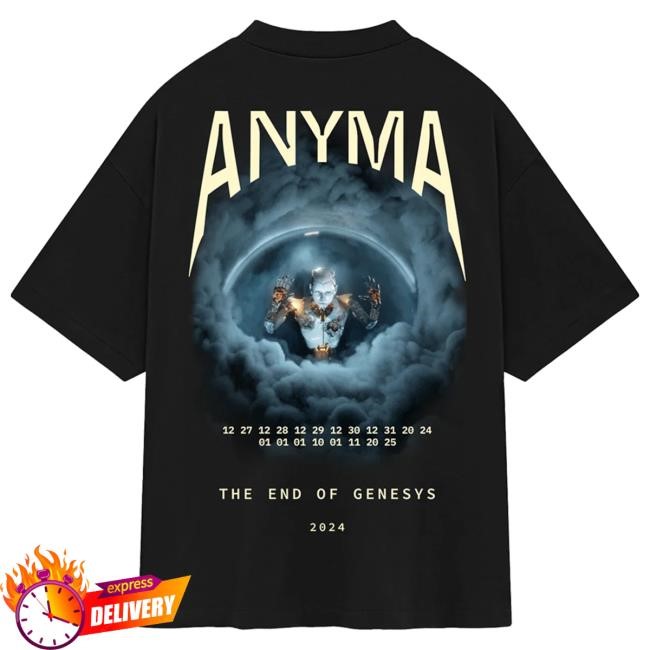 Official Anyma Merch Store Anyma Eva Long Sleeve Tshirt 2024
