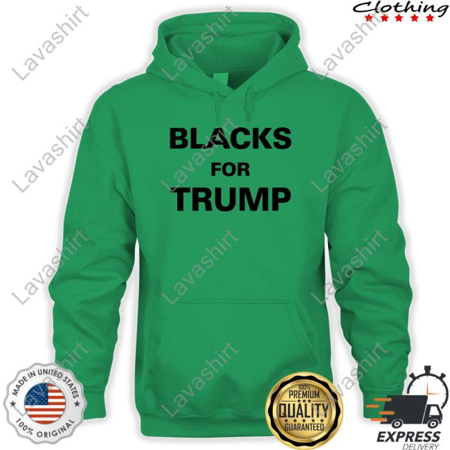 Lakota Man Blacks For Trump Shirt