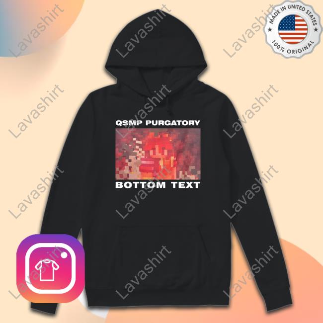 Qsmp Purgatory Bottom Text T-Shirt