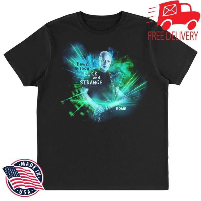 David Gilmour Italy Event Tee Shirt - David Gilmour
