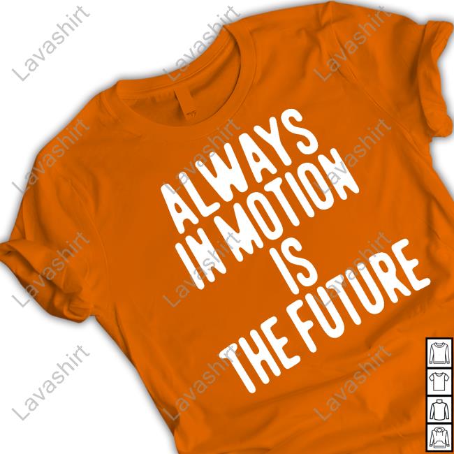 Always In Motion Is The Future Black Sweatshirt