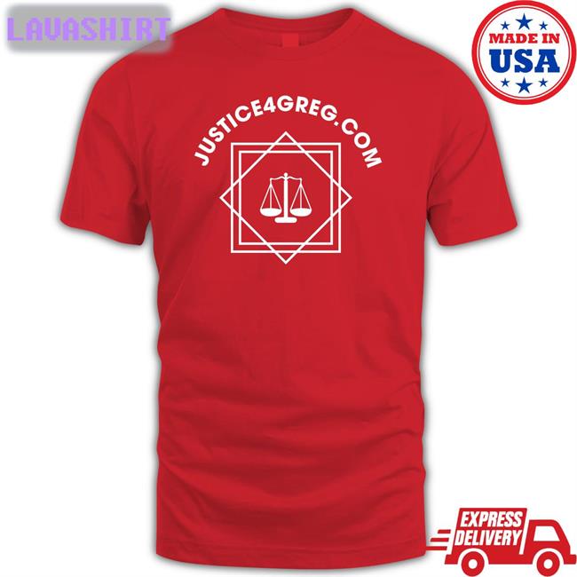 Cause Team Shop Rabia O'chaudry Scales Of Justice Apparel Justice 4 Greg Shirt