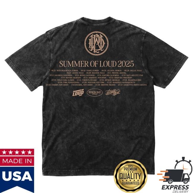 Official Parkway Drive Store Parkway Drive - Summer Of Loud Tour T Shirt - ParkwayDrive