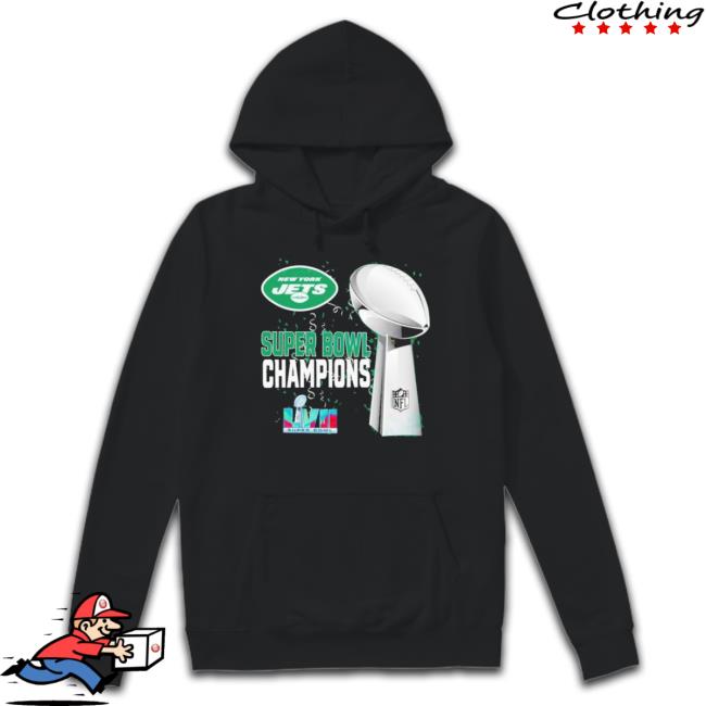 New York Jets Super Bowl Lvii 2023 Champions tee shirt New York Jets Super Bowl Lvii 2023 Champions T- shirt