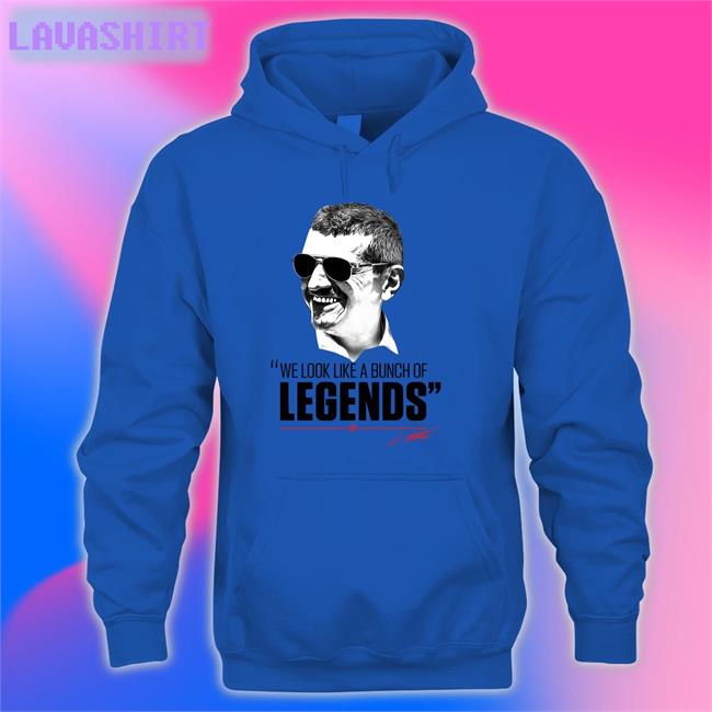 Guenther Steiner We Look Like A Bunch Of Legends Shirt Haas F1 Team ESPN F1