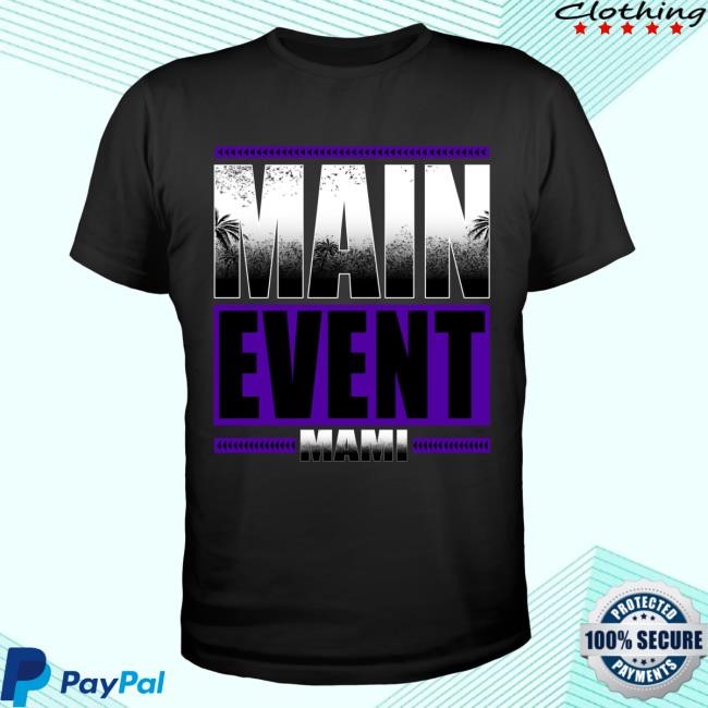 WWE Shop Main Event Mami S/S Shirt - Black