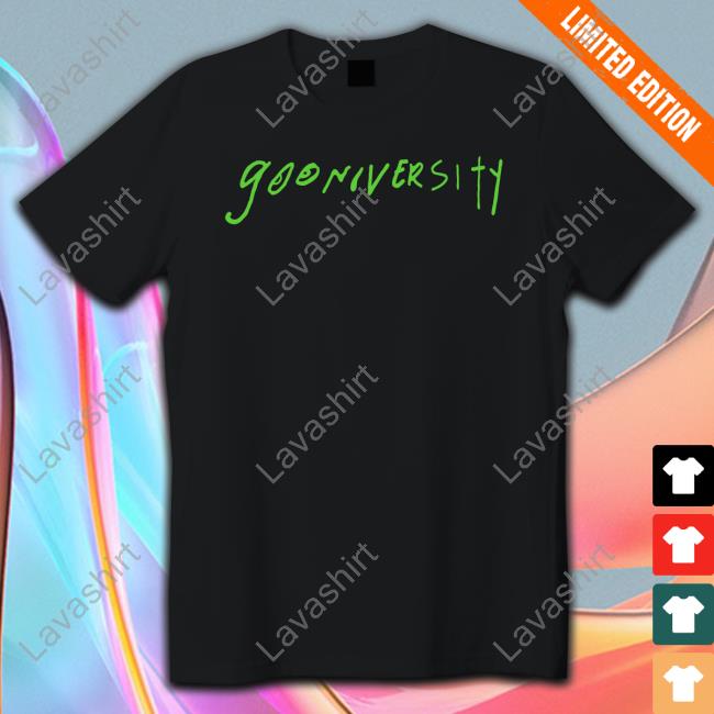 Official Gooniversity Tee Shirt