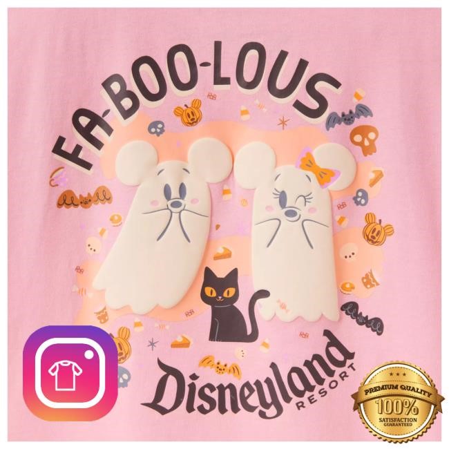Official Disney Mickey and Minnie Mouse Cutie Ghost Shirts for Women – Disneyland