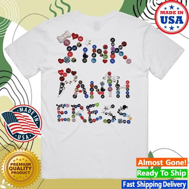 Official PinkPantheress Buttons Tshirt White