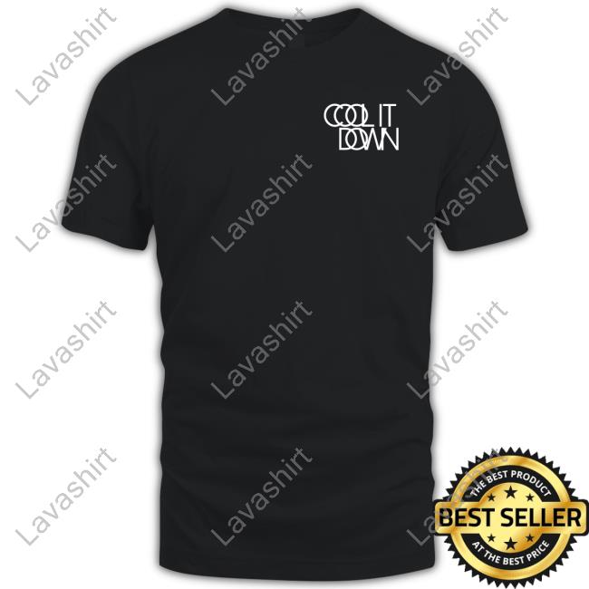Official Yeah Yeah Yeahs Merch Black Cool It Down Logo Shirt