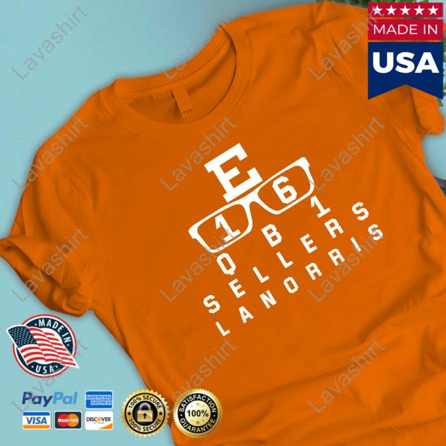 E 16 Qb1 Lanorris Sellers Eye Chart Shirt