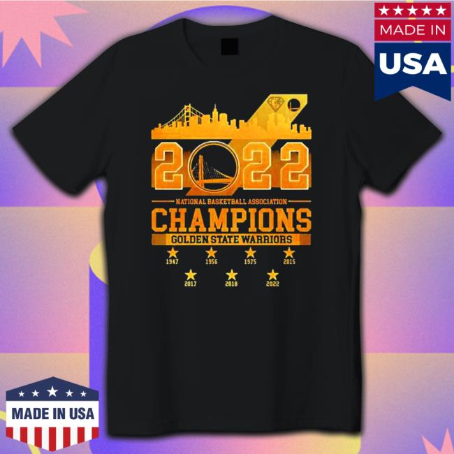 Golden State Warriors 2022 National Basketball Association Champions 1947-2022 Hoodies