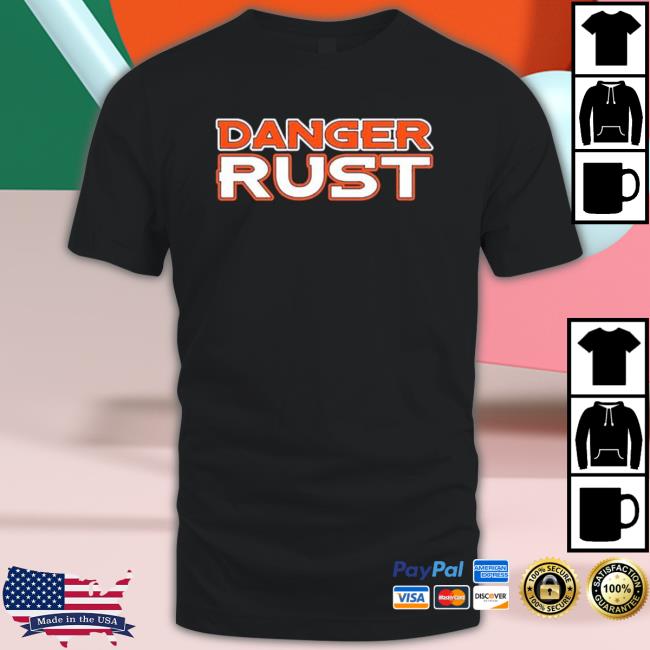 Danger Rust Russell Wilson The Broncos Football Sport Shirt