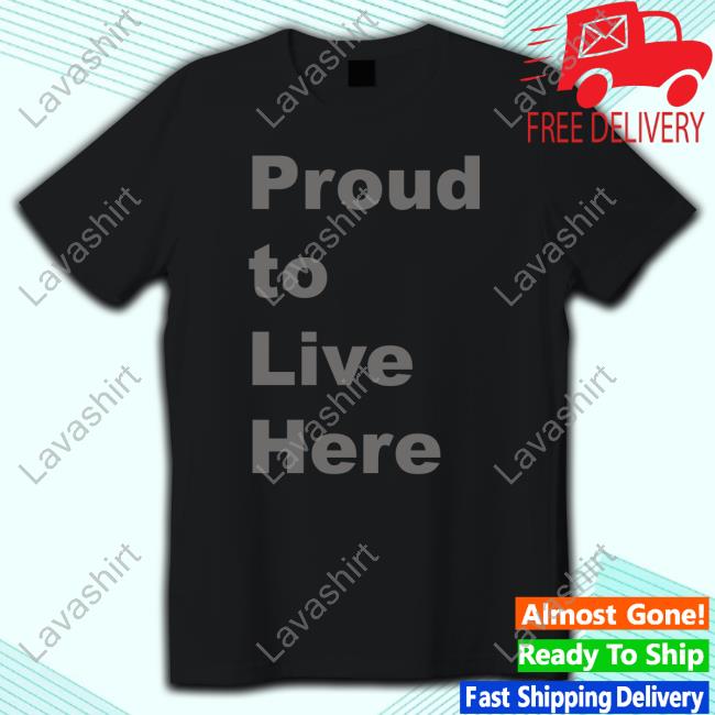 Official Winnipeg Proud To Live Here T Shirt
