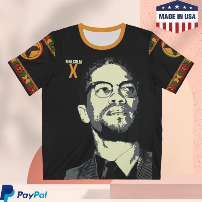 Official B1 Clothing Black Empowerment Clothing Store Malcolm X T Shirt