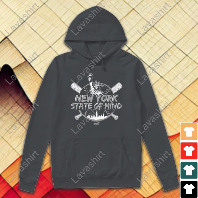 Official New York State of Mind New York Baseball Smack Sweatshirt