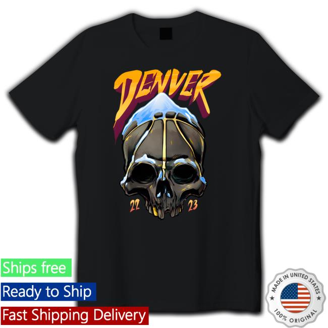 Denver 22 23 Skull Tee