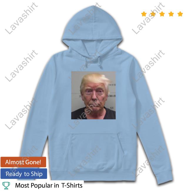 Official Buttcrack Sports Donald Trump Mugshot Has Been Released By Fulton County Jail Shirts