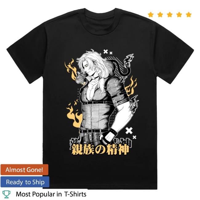 UwU Market Shop Merch Kindredspiritva Chama Dourada T-Shirt