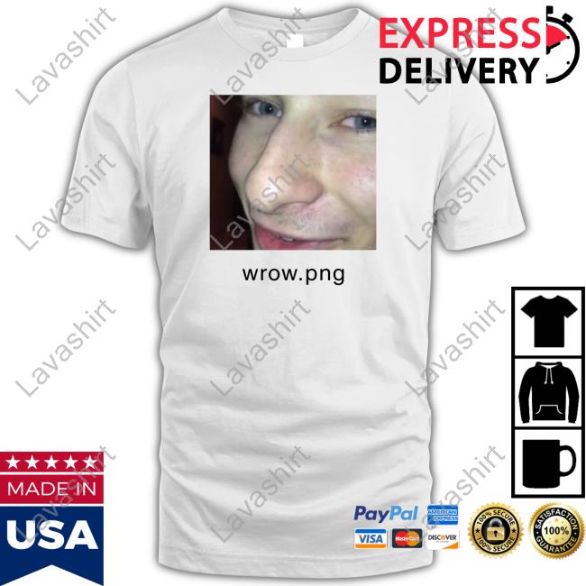 Official Wrow Png Tee Shirt