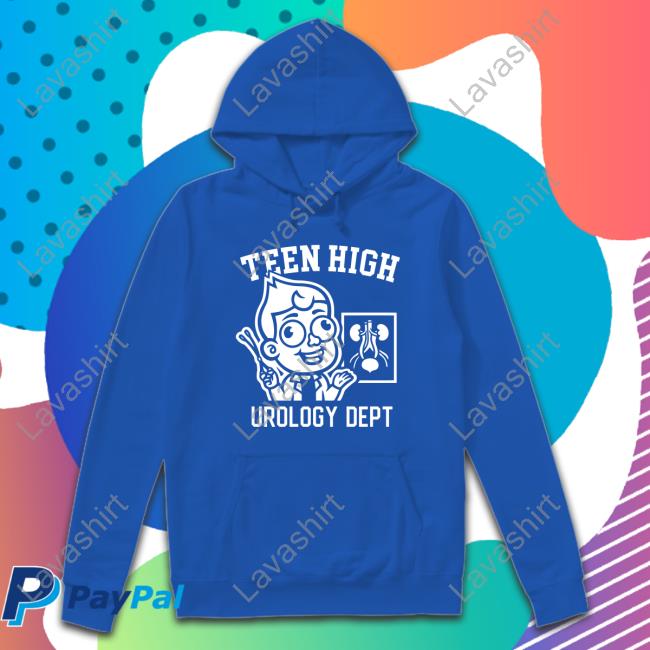 Dungeons And Daddies Merch Teen High Urology Dept Long Sleeve Tee