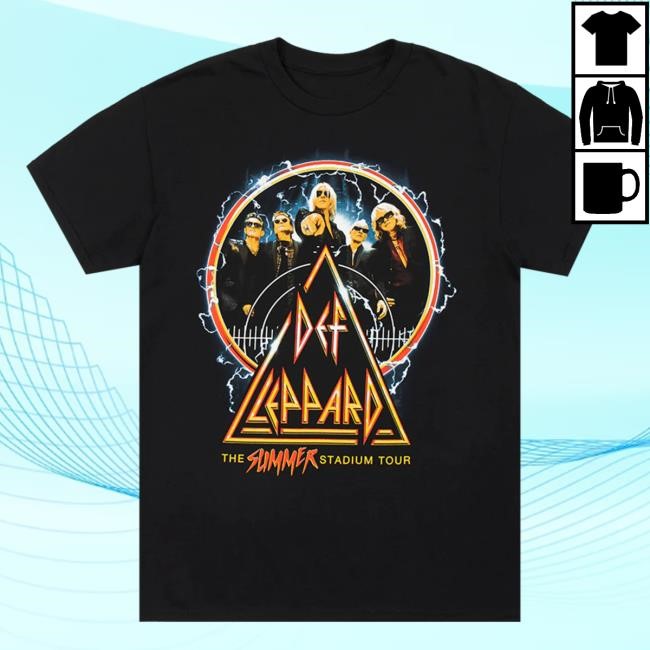 The Summer Stadium Tour 2024 Shirt Def Leppard Official Store