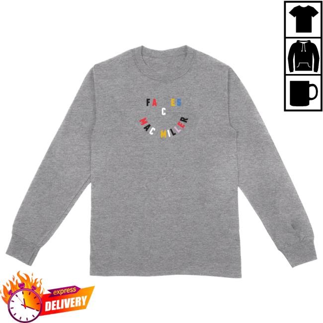 Faces 10 Year Smile Long Sleeve Tee – Mac Miller Store