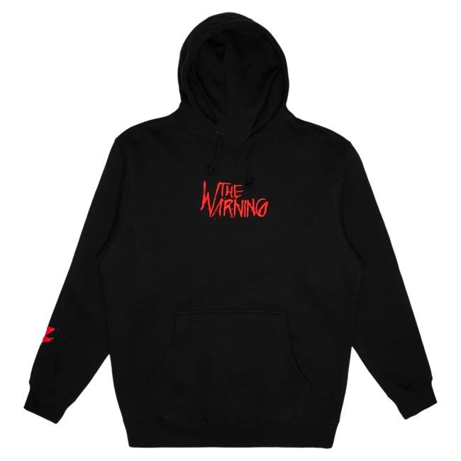 Red Logo Hoody The Warning Merch Store Official