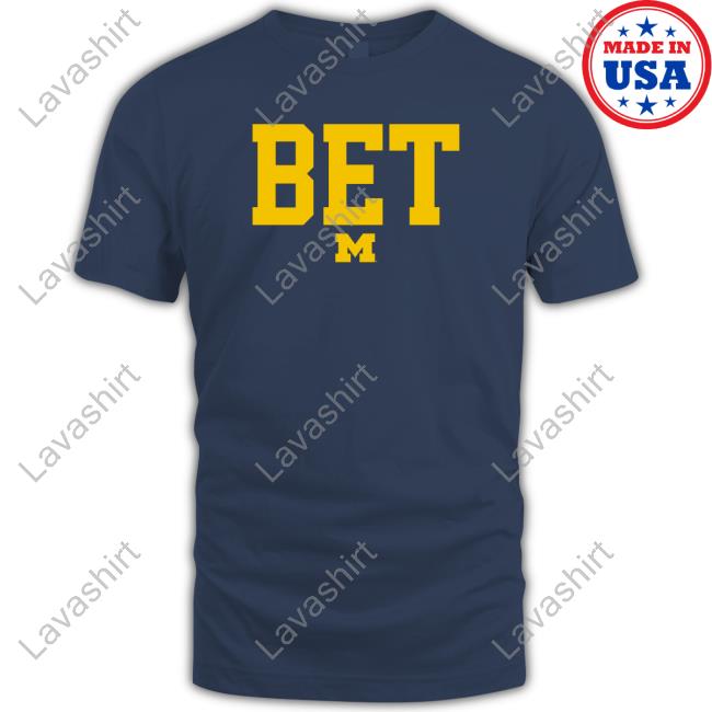 Official Michigan Wolverines Football Bet T Shirts