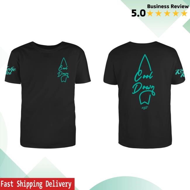 Official Kolohe Kai Merch Cool Down Shirt (Black)