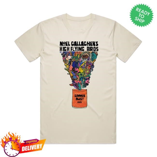 Noel Gallagher's High Flying Birds Official Store - Noel Gallagher's High Flying Birds - 2024 Summer Blast Short Sleeve Shirt