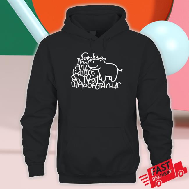 Official Santa I’m Still Waiting Or That Hippopotamus Sweater
